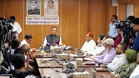মহাসড়কে তিন চাকার যান ও মোটর সাইকেলের জন্য শৃঙ্খলা নষ্ট হচ্ছে- ওবায়দুল কাদের