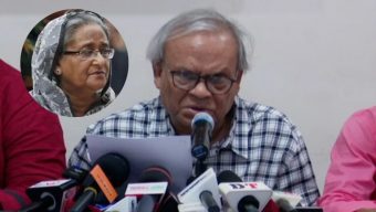 শেখ হাসিনাকে দেশে ফিরিয়ে আনার দাবি রিজভীর