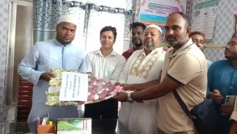 বাউফলে প্যানেল চেয়ারম্যানের দায়িত্ব গ্রহণ