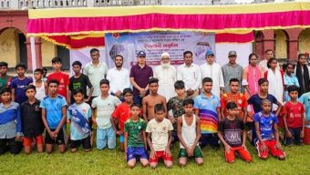 শেরপুরে মাসব্যাপী সাঁতার প্রশিক্ষণ শুরু